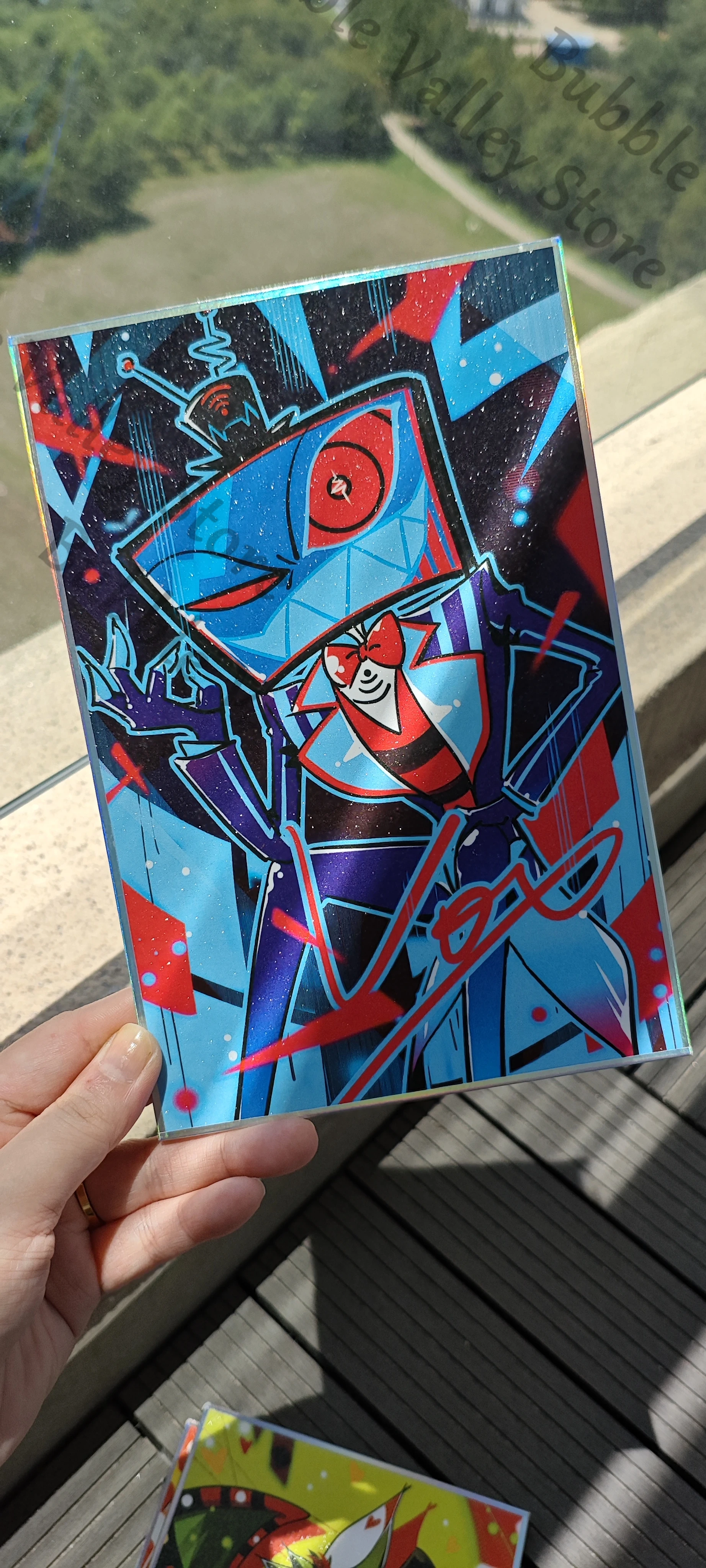 Hazbin Hotel Alastor Vox Adam  - Board Game Illustrator recension och pris