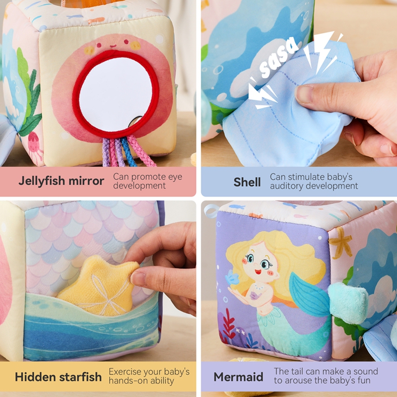 Baby Montessori Toy cotton Mag - Board Game Organization recension och pris
