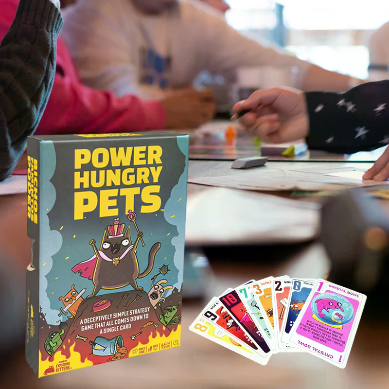 Power Hungry Pets Card Game Fa - Board Game Quiz recension och pris