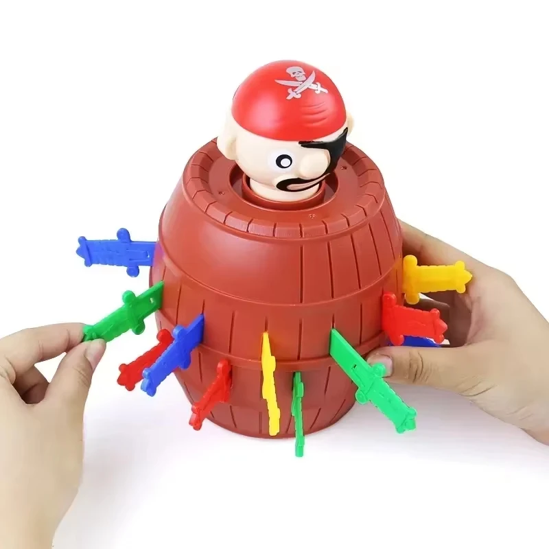 Fun Cartoon Pirate Bucket Toy  - Board Game Pirates recension och pris