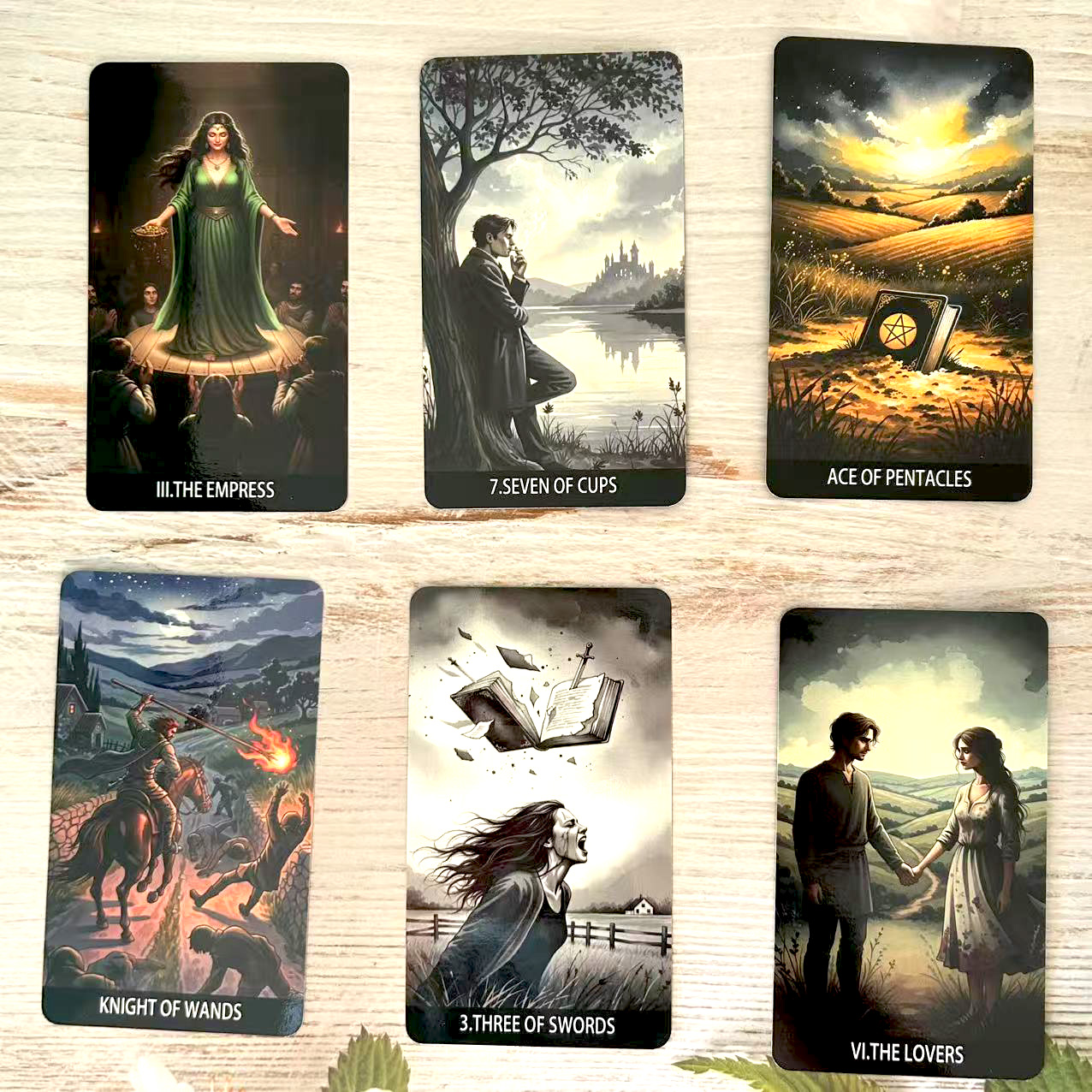 78PCS 70*120mm Tarot Cards PDF - Board Game Illustrator recension och pris