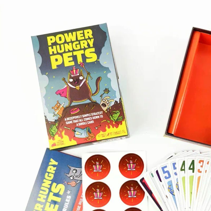 Power Hungry Pets Card Game Fa - Board Game Quiz recension och pris