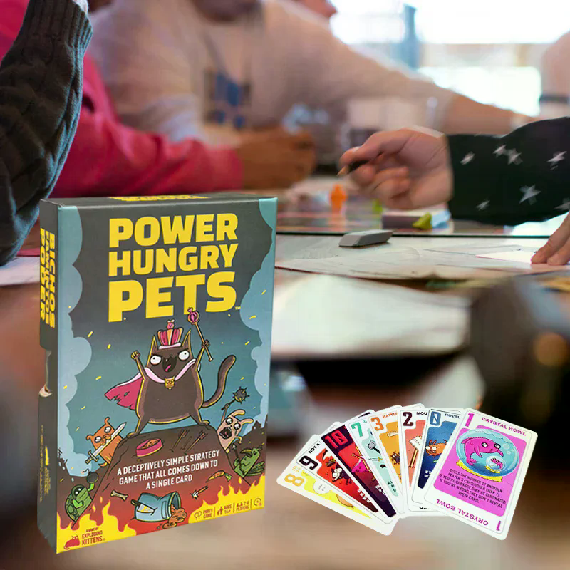 Power Hungry Pets Card Game Fa - Board Game Quiz recension och pris