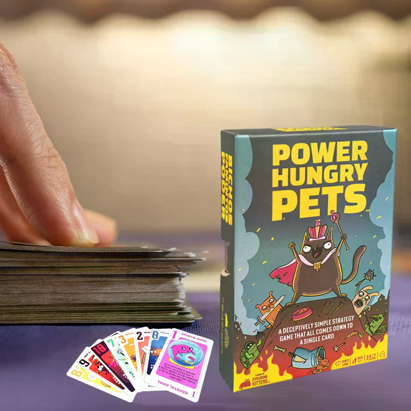 Power Hungry Pets Card Game Fa - Board Game Quiz recension och pris
