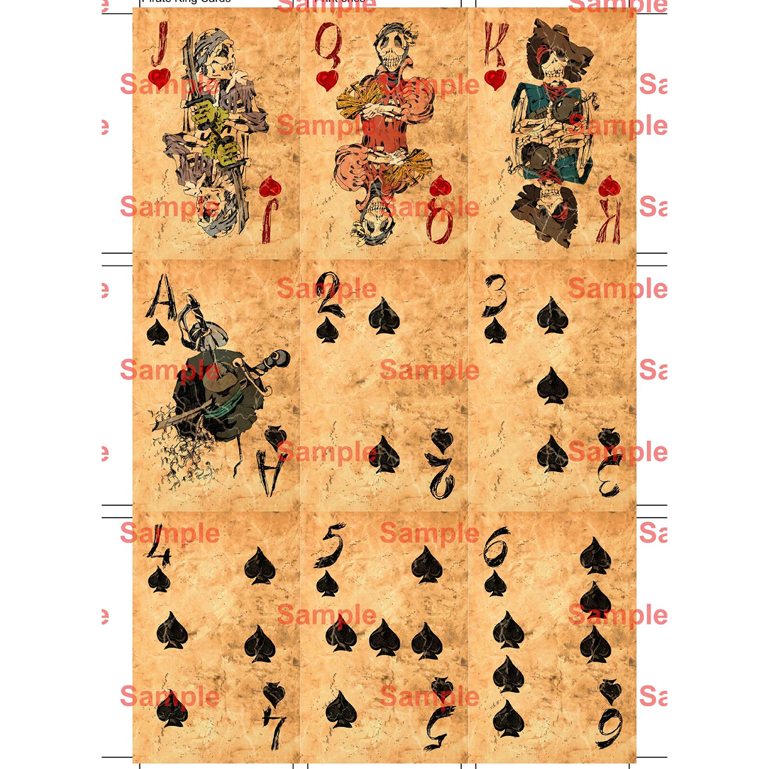 Pirate King Playing Cards Vint - Board Game Pirates recension och pris