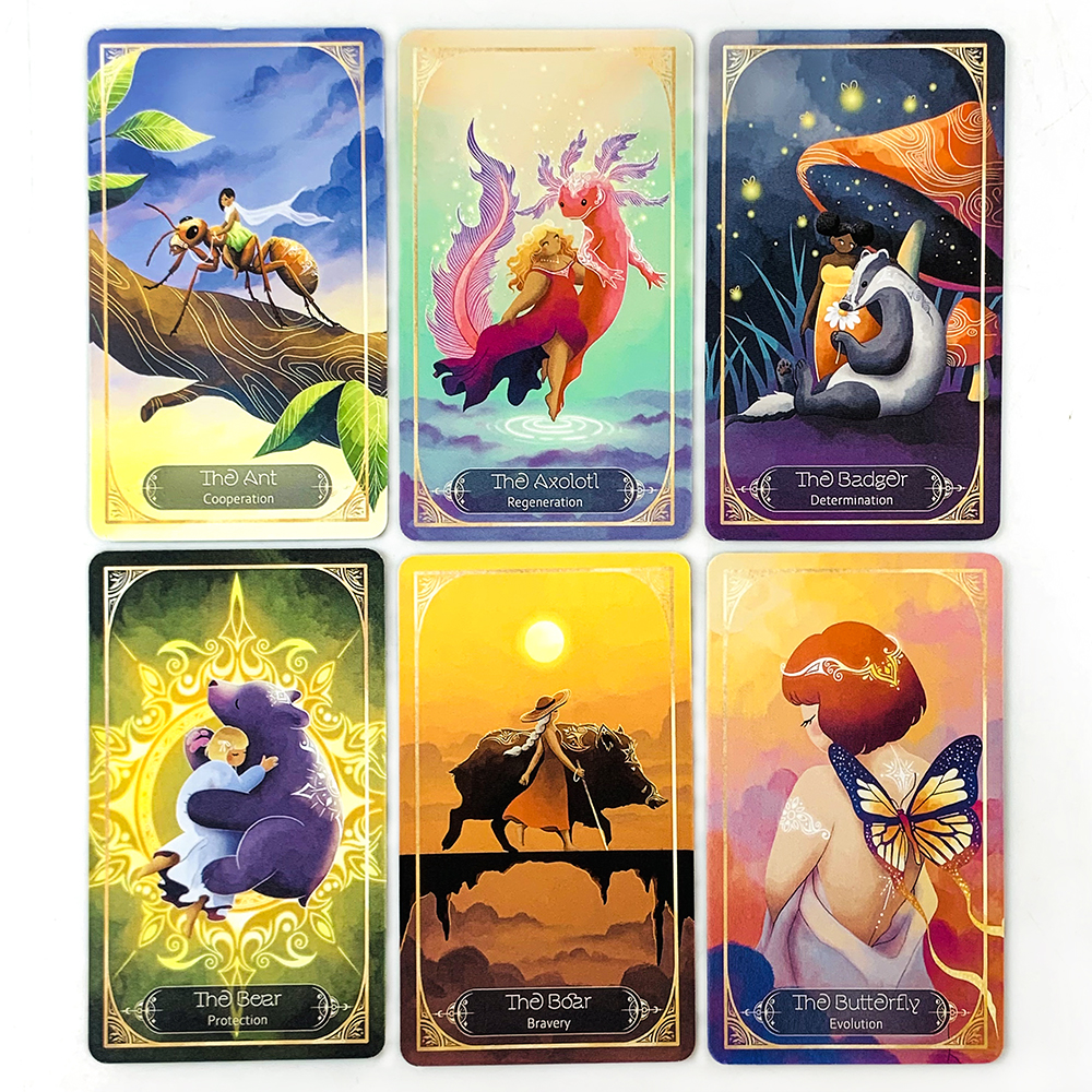 The Wild Soul Oracle Cards 52  - Board Game Wild Wild recension och pris